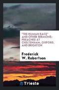 "The Human Race" and Other Sermons