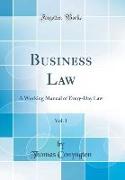 Business Law, Vol. 1