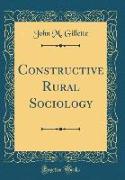 Constructive Rural Sociology (Classic Reprint)