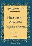 History of Alabama, Vol. 2 of 2