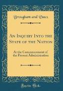 An Inquiry Into the State of the Nation