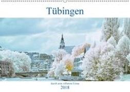 Tübingen durch eine infrarote linse (Wandkalender 2018 DIN A2 quer)
