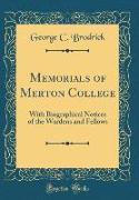 Memorials of Merton College