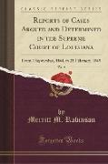 Reports of Cases Argued and Determined in the Supreme Court of Louisiana, Vol. 9