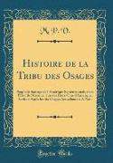 Histoire de la Tribu des Osages