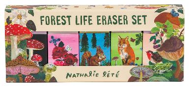 Forest Life Eraser Set