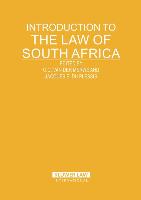 Introduction to the Law of South Africa