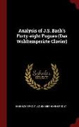Analysis of J.S. Bach's Forty-Eight Fugues (Das Wohltemperirte Clavier)