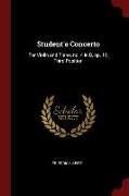 Student's Concerto: For Violin and Piano, No. 4 in D, Op. 15, Third Position