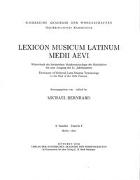 Lexicon Musicum Latinum Medii Aevi 8. Faszikel - Fascicle 8 (dictio - dux)