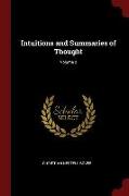 Intuitions and Summaries of Thought, Volume 2