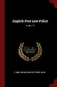 English Poor Law Policy, Volume 10