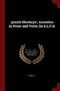 'Puzzle Monkeys', Acrostics in Prose and Verse, by E.L.F.H