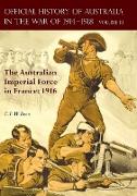 The OFFICIAL HISTORY OF AUSTRALIA IN THE WAR OF 1914-1918