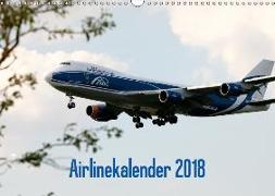 Airlinekalender 2018 (Wandkalender 2018 DIN A3 quer)