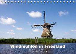 Windmühlen in Friesland - Molens in Fryslan (Tischkalender 2018 DIN A5 quer)