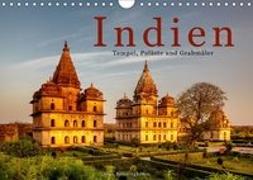 Indien: Tempel, Paläste und Grabmäler (Wandkalender 2018 DIN A4 quer)