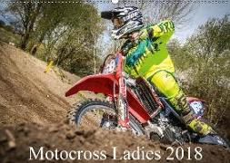 Motocross Ladies 2018 (Wandkalender 2018 DIN A2 quer)