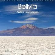 Bolivia (Wall Calendar 2018 300 × 300 mm Square)