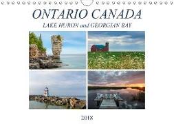 Ontario Canada, Lake Huron and Georgian Bay (Wall Calendar 2018 DIN A4 Landscape)