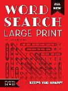 Word Search Large Print (Red)