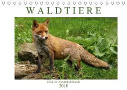 Waldtiere (Tischkalender 2018 DIN A5 quer)