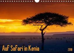Auf Safari in Kenia 2018 (Wandkalender 2018 DIN A4 quer)