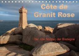 Côte de Granit Rose - Der rote Norden der Bretagne (Tischkalender 2018 DIN A5 quer)