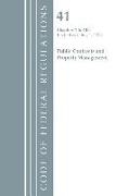 Code of Federal Regulations, Title 41 Public Contracts and Property Management 1-100, Revised as of July 1, 2018