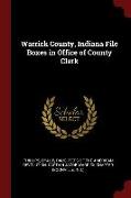 Warrick County, Indiana File Boxes in Office of County Clerk