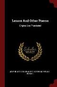 Lenore and Other Poems: Original and Translated