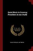 Quiet Hints to Growing Preachers in My Study