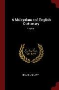 A Malayalam and English Dictionary, Volume 1