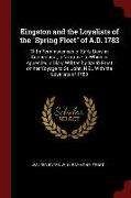 Kingston and the Loyalists of the Spring Fleet of A.D. 1783: With Reminiscenses of Early Days in Connecticut, A Narrative to Which Is Appended a Diary