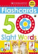 50 Sight Words Flashcards: Scholastic Early Learners (Flashcards)