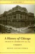 A History of Chicago, Volume III