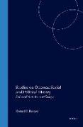 Studies on Ottoman Social and Political History: Selected Articles and Essays