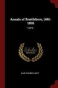 Annals of Brattleboro, 1681-1895, Volume 1