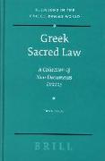 Greek Sacred Law: A Collection of New Documents (Ngsl)