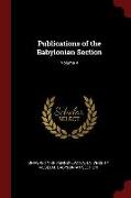 Publications of the Babylonian Section, Volume 4