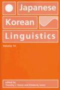 Japanese/Korean Linguistics, Volume 14