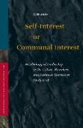 Self-Interest or Communal Interest: An Ideology of Leadership in the Gideon, Abimelech and Jephthah Narratives (Judg 6-12)