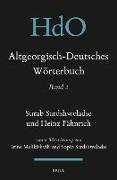 Altgeorgisch-Deutsches Wörterbuch
