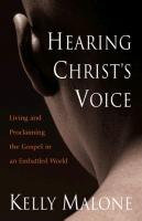 Hearing Christ's Voice