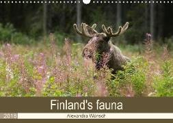 Finland's fauna (Wall Calendar 2018 DIN A3 Landscape)