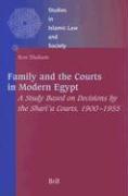 Family and the Courts in Modern Egypt