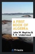 A First Book of Algebra