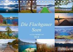 Die Flachgauer Seen (Tischkalender 2018 DIN A5 quer)
