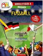Rubbelsticker & Malbuch Fußball