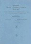 Lexicon Latinitatis Nederlandicae Medii Aevi, Fascicle 43: Woordenboek Van Het Middeleeuws Latijn Van de Noordelijke Nederlanden